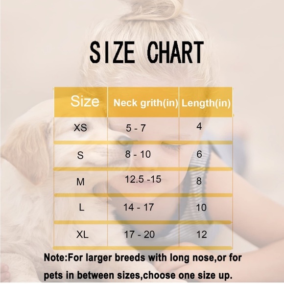 Dog cone size L - Picture 2 of 5